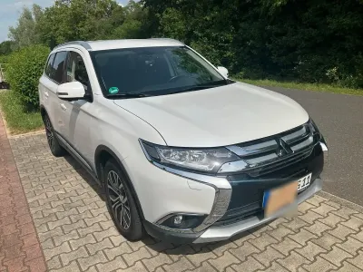 Gebraucht Mitsubishi Outlander 110 PS (80 kW) 2018 Weiß SUV