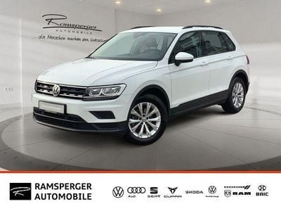 Weiß (pure white) Gebraucht 2020 VW Tiguan Trendline SUV | 22.890 € (Fairer Preis)
