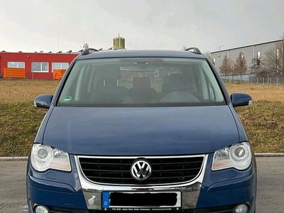 Gebraucht VW Touran 2008 Blau Van / Kleinbus