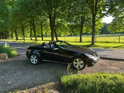 Gebraucht Mercedes SLK200 163 PS (119 kW) 2004 Schwarz Cabrio