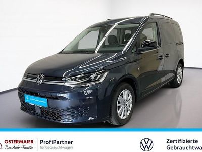 Gebraucht VW Caddy Life 102 PS (75 kW) 2024 Starlight blue metallic Van / Kleinbus