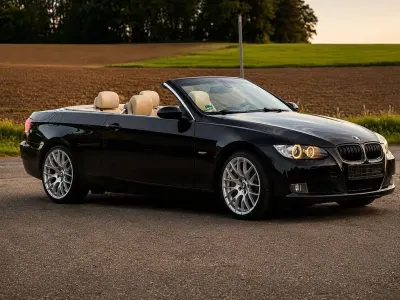 Gebraucht BMW 325 Cabriolet 218 PS (160 kW) 2008 Schwarz Cabrio
