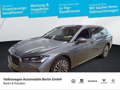 Gebraucht Skoda Superb LAURIN & KLEMENT 150 PS (110 kW) 2025 Graphitegrau metallic Kombi