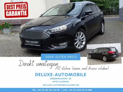 Gebraucht Ford Focus Titanium 120 PS (88 kW) 2017 Schwarz Limousine