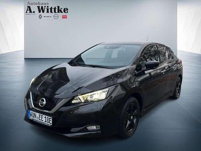 Usata Nissan Leaf N-Connecta 110 kW (150 CV) 2021 Nero Utilitaria