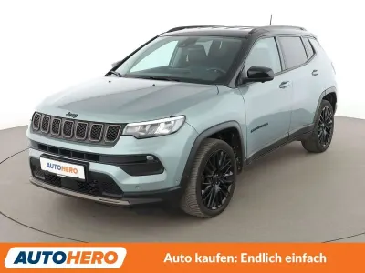 Gebraucht Jeep Compass Limited 190 PS (139 kW) 2022 Blau SUV