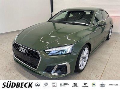 Gebraucht Audi A5 Sportback S-Line 204 PS (150 kW) 2022 Distriktgrün metallic Kleinwagen