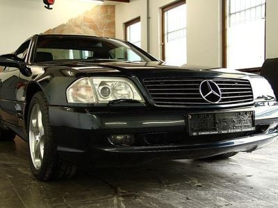Gebraucht Mercedes SL320 AMG 224 PS (164 kW) 2001 Schwarz Cabrio