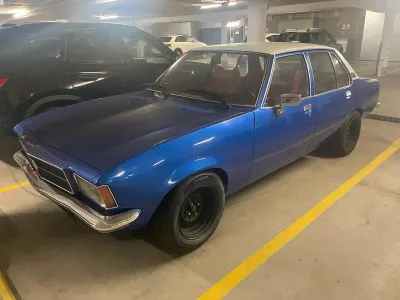 Gebraucht Opel Rekord 90 PS (66 kW) 1976 Blau Coupé
