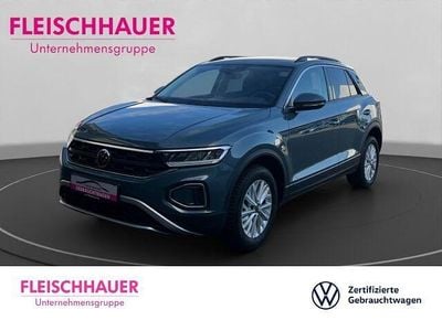 Gebraucht VW T-Roc Life 116 PS (85 kW) 2024 Blau SUV