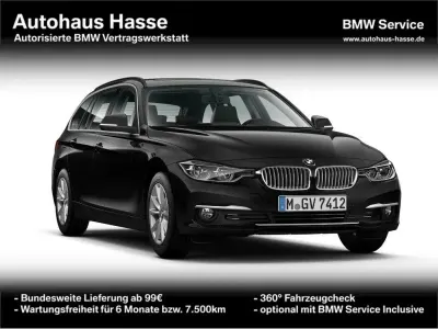 Gebraucht BMW 320 Luxury Line 184 PS (135 kW) 2019 Schwarz Kombi