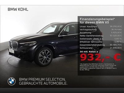 Brugt BMW X5 M Sport 286 HK (210 kW) 2023 Sort SUV