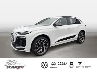 Gebraucht Audi Q6 e-tron Comfort 284 kW (387 PS) 2025 Gletscherweiß metallic SUV