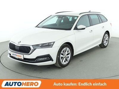 Second-hand Skoda Octavia Style 150 CP (110 kW) 2021 Alb Break
