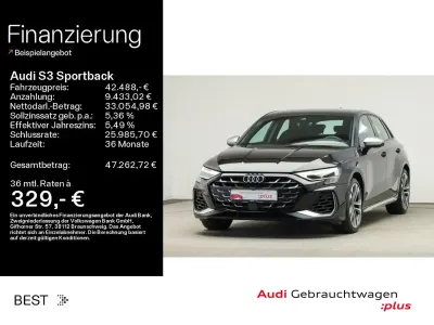 Gebraucht Audi S3 Ambiente 333 PS (244 kW) 2025 Mythosschwarz metallic Limousine