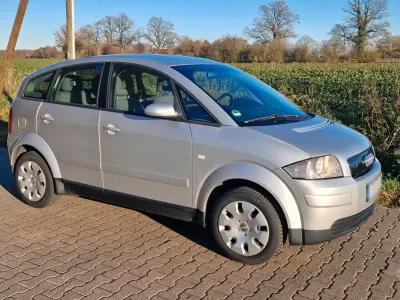 Brugt Audi A2 75 HK (55 kW) 2000 Sølv Hatchback