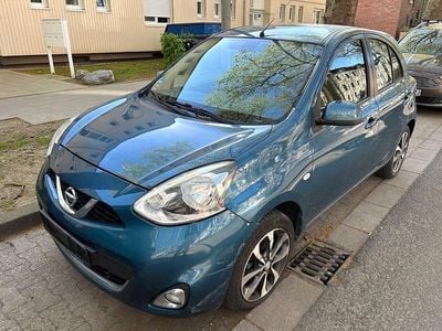 Second-hand Nissan Micra Acenta 80 CP (58 kW) 2014 Albastru Hatchback