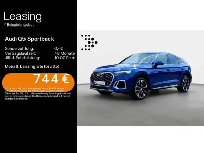 Gebraucht Audi Q5 Sportback S-Line 367 PS (269 kW) 2022 Blau SUV