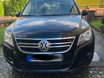 gebraucht VW Tiguan SCHWARZ ALLRAD