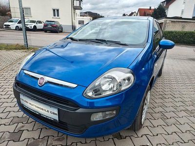 Gebraucht Fiat Punto Evo Dynamic 77 PS (56 kW) 2010 Blau Kleinwagen