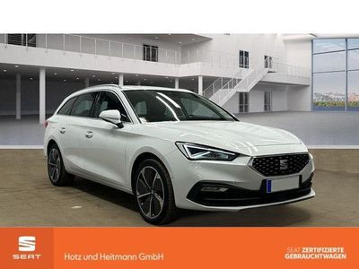 Gebraucht Seat Leon ST XCELLENCE 204 PS (150 kW) 2021 "nevada" weiss Kombi