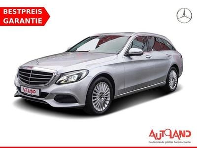 Silber Gebraucht 2018 Mercedes C200 Exclusive Kombi | 22.490 € (Fairer Preis)