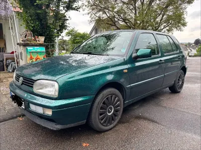 Brugt VW Golf III 75 HK (55 kW) 1997 Grøn Sedan