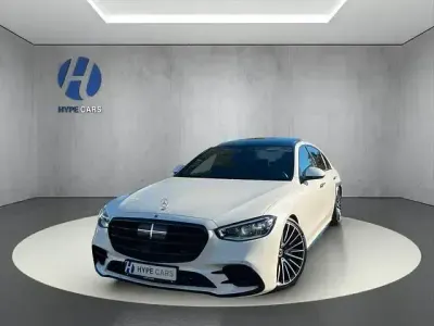Brugt Mercedes S400 AMG 330 HK (242 kW) 2021 Hvid Sedan