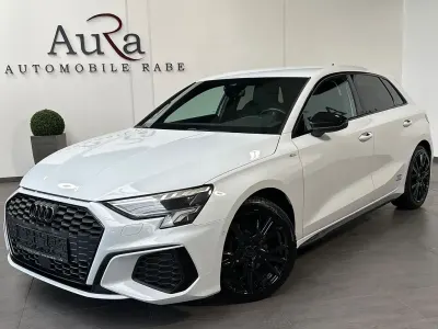 Gebraucht Audi A3 S-Line 150 PS (110 kW) 2021 Weiß Limousine