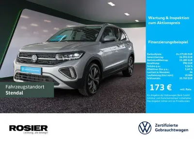 Gebraucht VW T-Cross Style 150 PS (110 kW) 2025 Silber / reflexsilber SUV