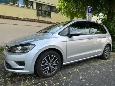 Gebraucht VW Golf Sportsvan Allstar 110 PS (80 kW) 2016 Silber Van / Kleinbus