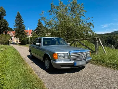 Gebraucht Mercedes S280 SE 184 PS (135 kW) 1983 Blau Limousine