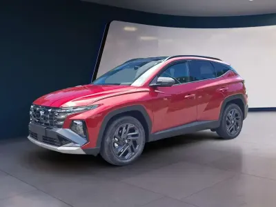 Neu Hyundai Tucson 150 PS (110 kW) 2026 R1p ultimate red metallic SUV