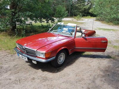 Usata Mercedes SL280 185 CV (136 kW) 1979 Rosso Cabrio