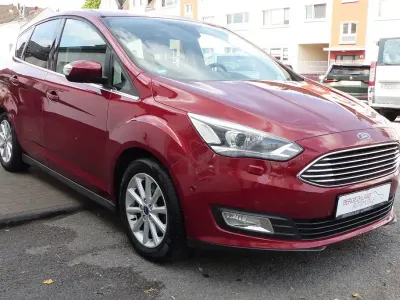 Gebraucht Ford C-MAX Titanium 170 PS (125 kW) 2016 Rot Van / Kleinbus