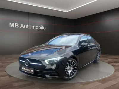 Gebraucht Mercedes A250 AMG line 160 PS (117 kW) 2020 Schwarz Limousine