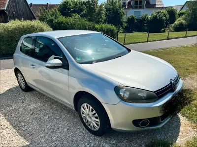 Gebraucht VW Golf VI 2011 Grau Kleinwagen