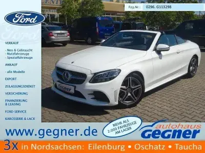 Gebraucht Mercedes C200 AMG line 184 PS (135 kW) 2022 Weiß Cabrio