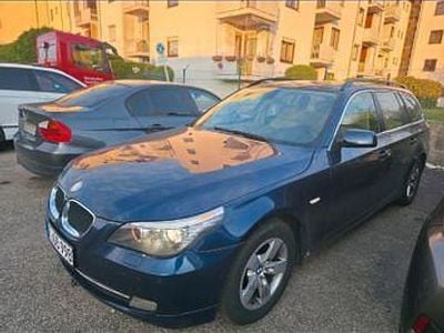 Gebraucht BMW 520 177 PS (130 kW) 2007 Blau Kombi