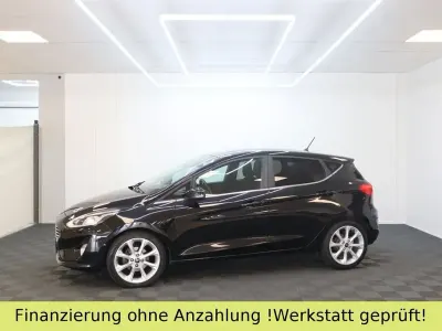 Gebraucht Ford Fiesta Titanium 101 PS (74 kW) 2018 Schwarz Kleinwagen
