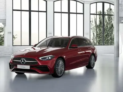 Gebraucht Mercedes C180 AMG 170 PS (125 kW) 2024 Rot Kombi