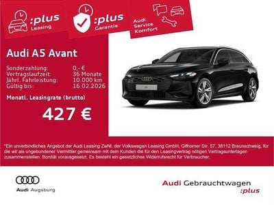 Mythosschwarz metallic Gebraucht 2025 Audi A5 Ambiente Kombi | 50.890 € (Superpreis)