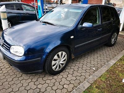 Brugt VW Golf IV 102 HK (75 kW) 2001 Blå Hatchback