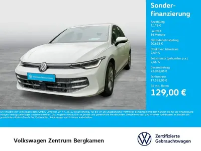 Brugt VW Golf VIII Life 116 HK (85 kW) 2025 Hvid Sedan
