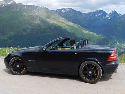 Gebraucht Mercedes SLK230 197 PS (144 kW) 2000 Schwarz Cabrio