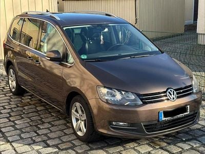 Usata VW Sharan Highline 170 CV (125 kW) 2011 Marrone Monovolume