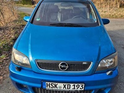 Gebraucht Opel Zafira OPC 200 PS (147 kW) 2003 Blau Van / Kleinbus