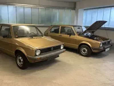 Gebraucht VW Golf I 77 PS (56 kW) 1982 Gold Kleinwagen