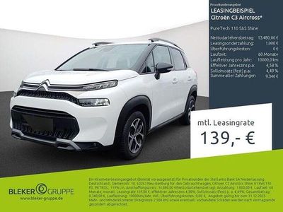 Weiss Gebraucht 2023 Citroën C3 Limousine | 13.670 € (Fairer Preis)