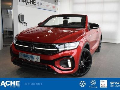 Gebraucht VW T-Roc Cabriolet R-line 150 PS (110 kW) 2022 Rot Cabrio